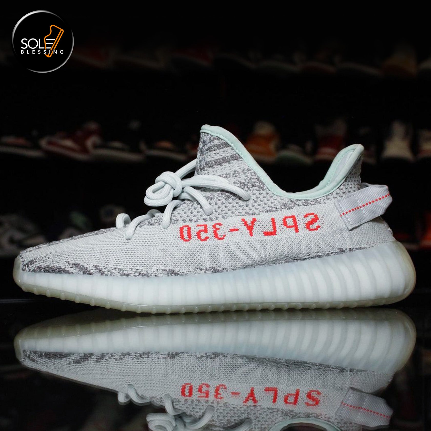 Yeezy Boost 350 V2 Blue Tint – SOLEBLESSING